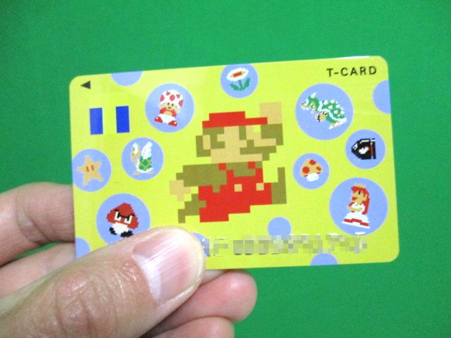 【限定！】任天堂マリオのTカードをTSUTAYAで発行したよ！